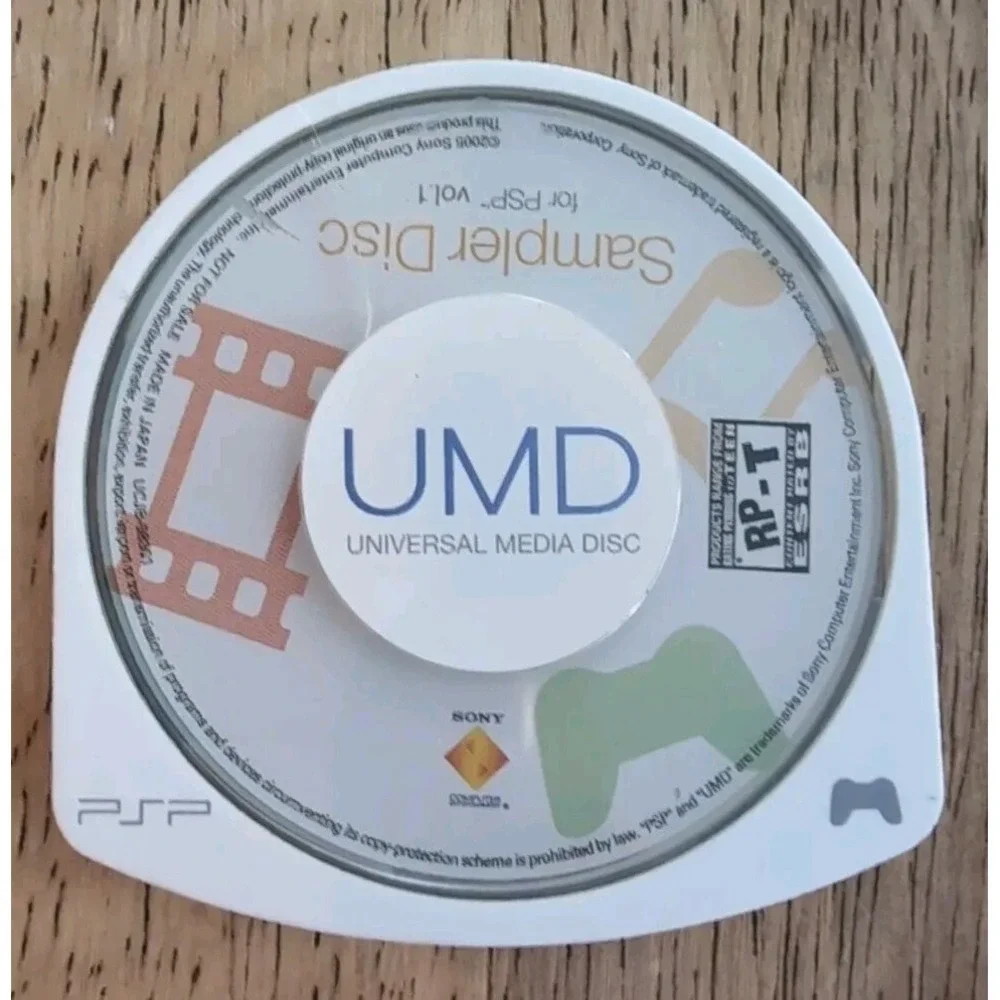 Sampler Disc For PSP Vol 1 UMD Disc Only